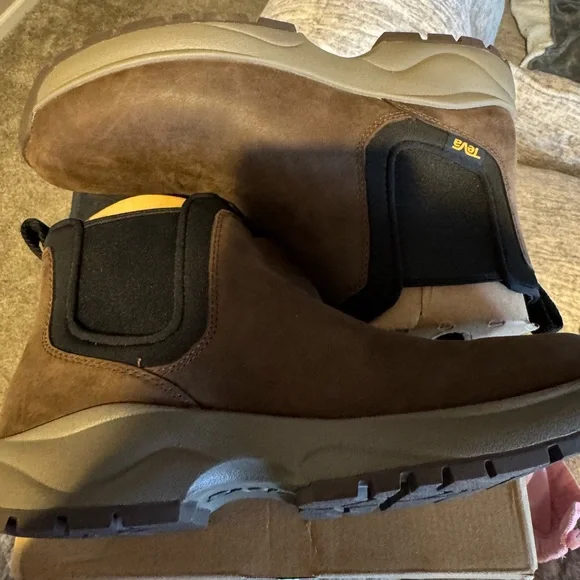 Teva Tusayan Chelsea Boot Men’s Size 8 | Waterproof Leather | NEW IN BOX - Picture 11 of 12